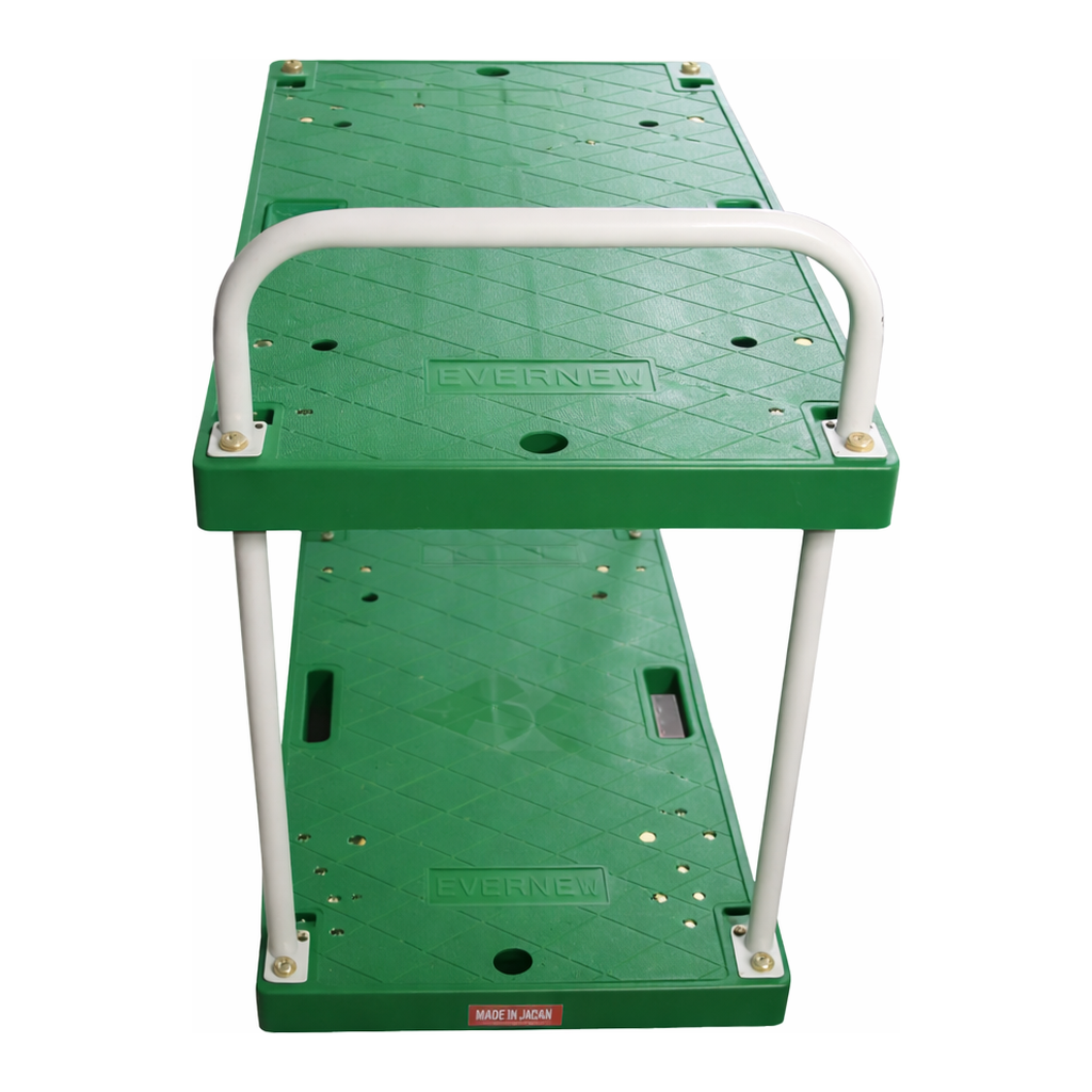 OFFICENEX [P]녹색 2단대차(소/허용하중150kg/740×450×850mm/NAVI)