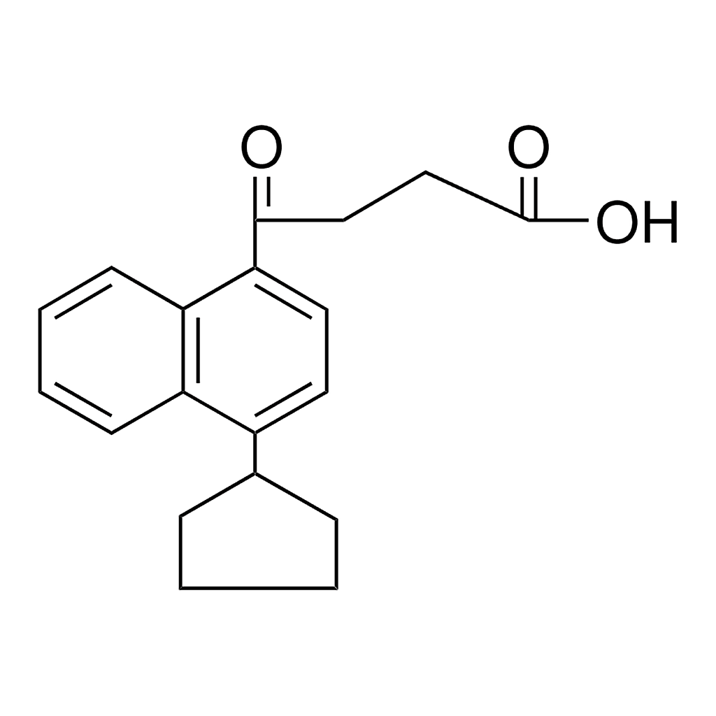 Merck 4-(4-CYCLOPENTYL-NAPHTHALEN-1- - 25 MG&