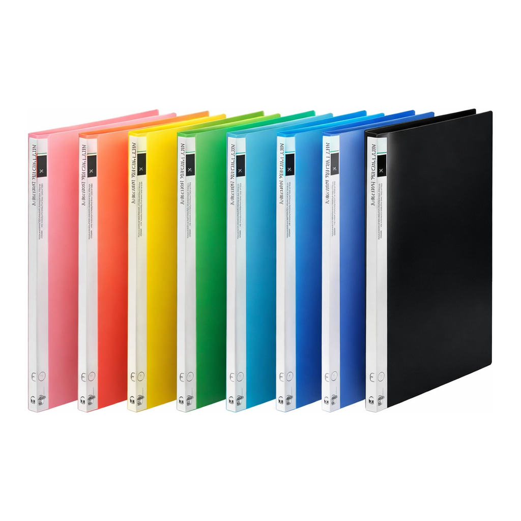 OFFICENEX 문화 3공O링 클리어화일 40매(A4/노랑/F551-75)