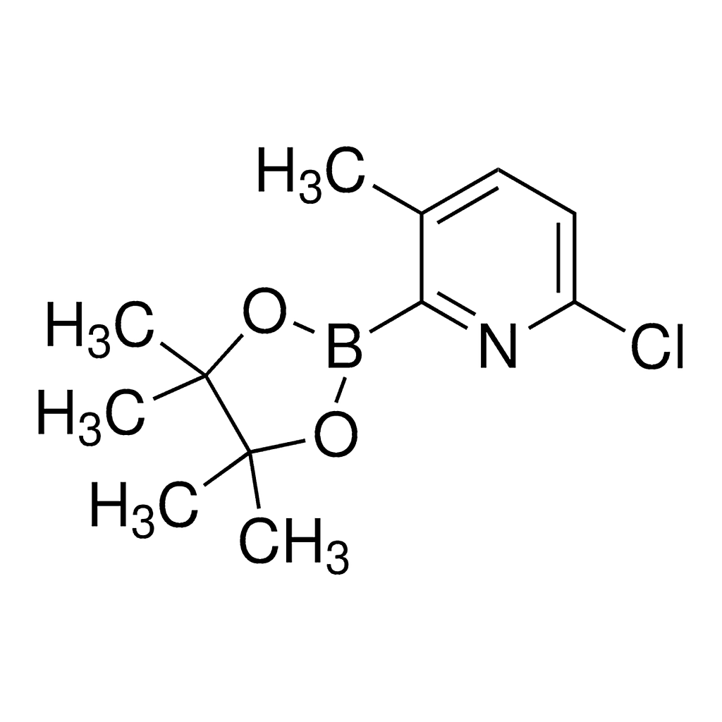 Merck 6-Chloro-3-methyl-2-(4,4,5,5-tetramethyl-1,3,2-dioxaborolan-2-yl)pyridine