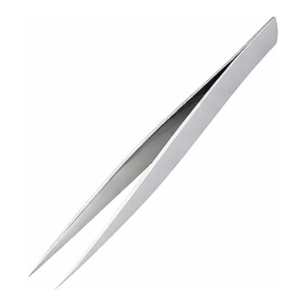 AS ONE Normal Tweezers Very Thin Stainless Steel