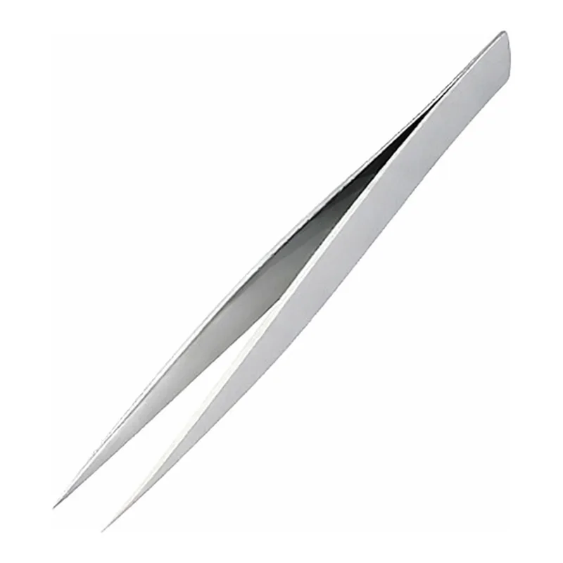AS ONE Normal Tweezers Very Thin Stainless Steel