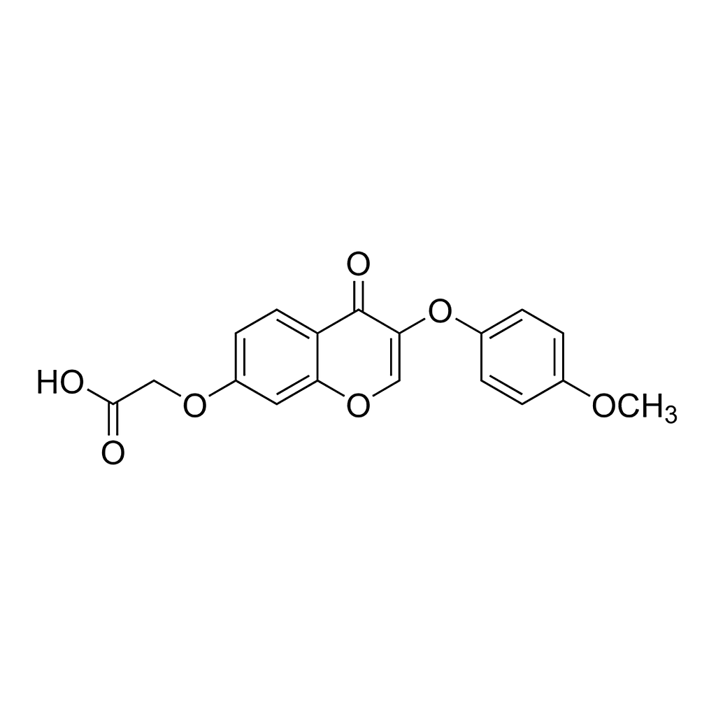 Merck {[3-(4-Methoxyphenoxy)-4-oxo-4H-chromen-7-yl]oxy}acetic acid
