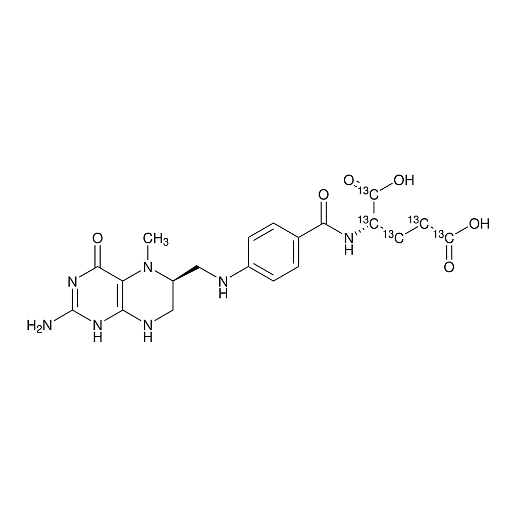 Merck 5-Methyltetrahydrofolic acid-(glutamic acid-13C5)