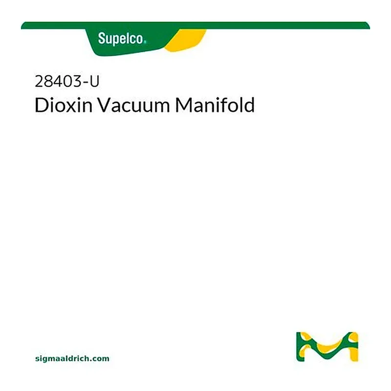 Merck DIOXIN VACUUM MANIFOLD W/10MM LONG STEM