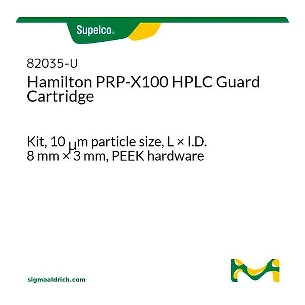 Merck PRP-X100 10UM PEEK GUARD COL STARTER KIT