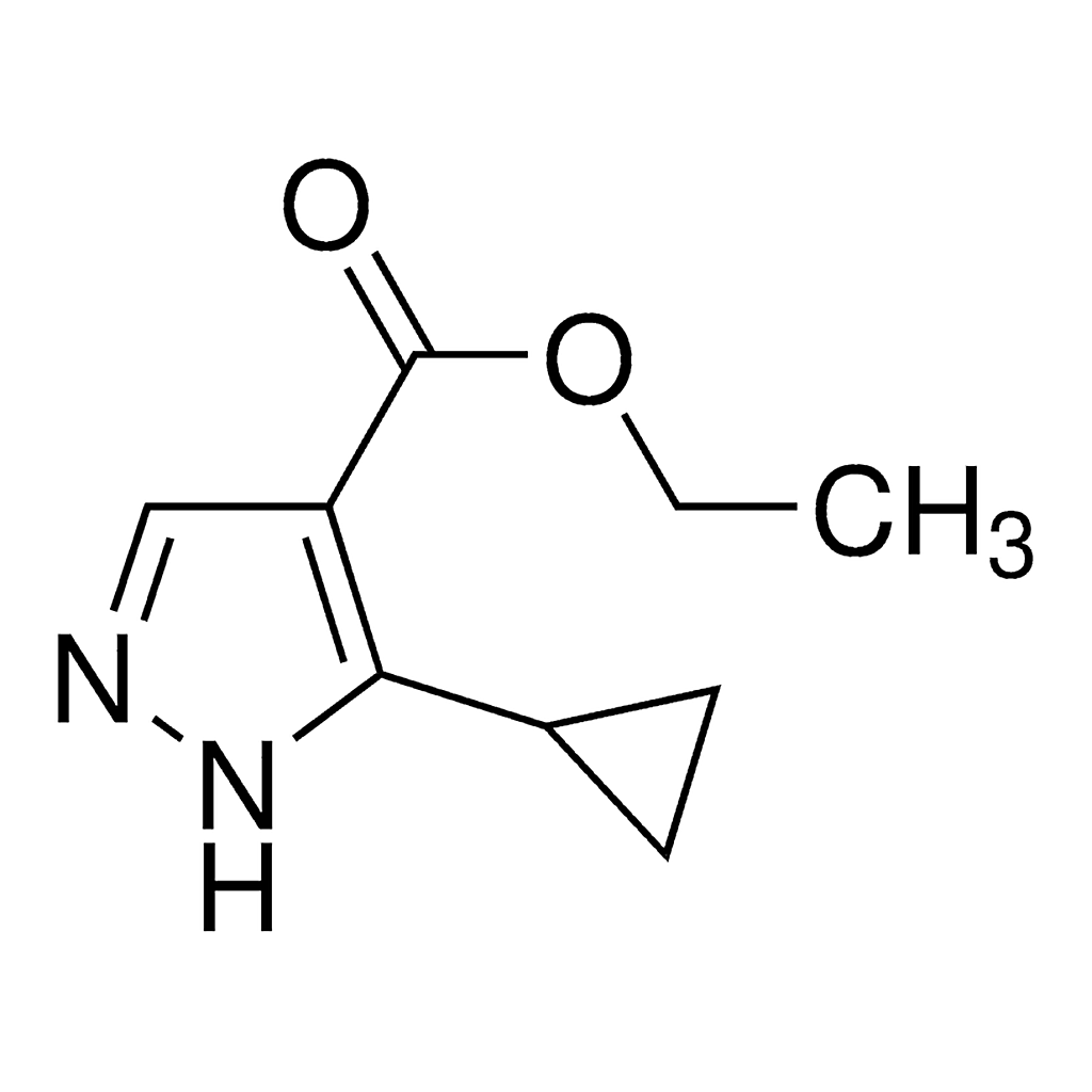 Merck Ethyl 5-cyclopropyl-1H-pyrazole-4-carboxylate