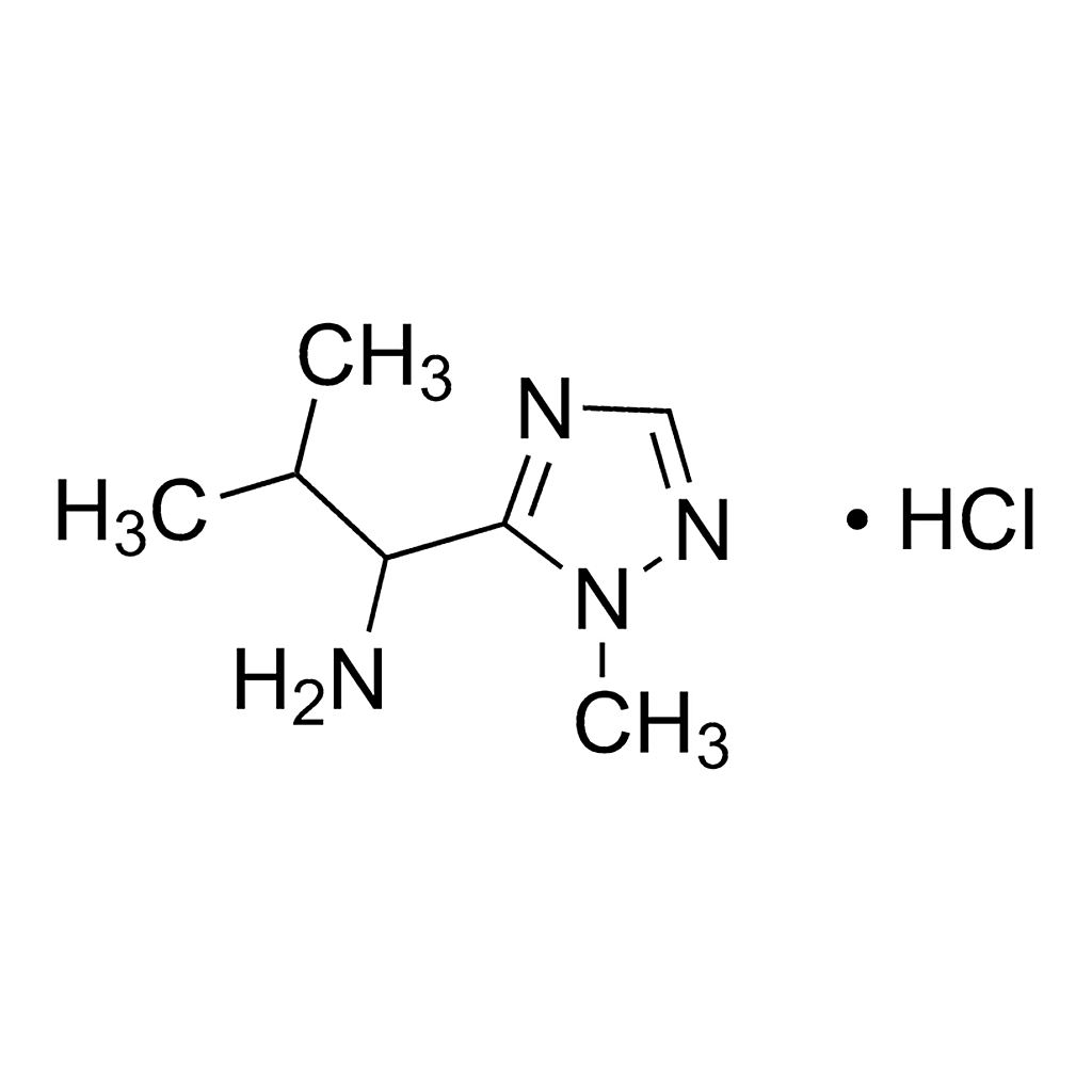 Merck 2-Methyl-1-(1-methyl-1H-1,2,4-triazol-5-yl)-1-propanamine hydrochloride
