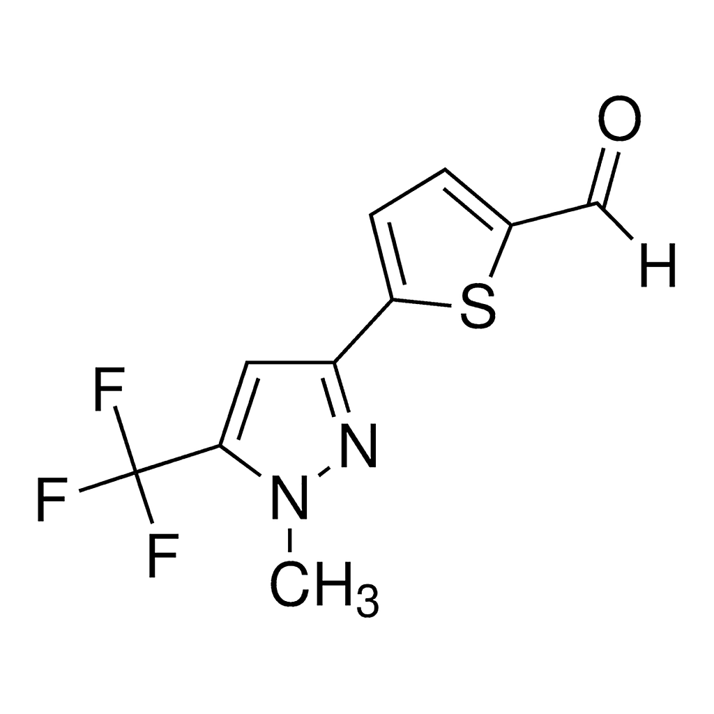 Merck 5-[1-Methyl-5-(trifluoromethyl)-1H-pyrazol-3-yl]-2-thiophenecarbaldehyde