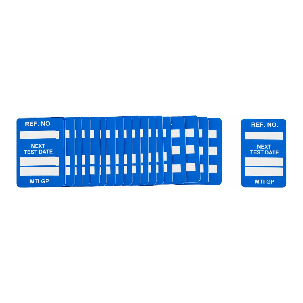 Brady MicroTag Next Test Date Inserts