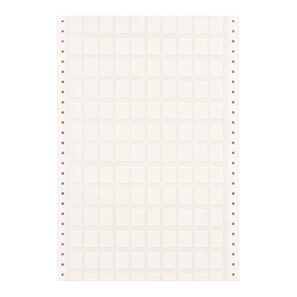 Brady DATAB Coated Cloth Labels with Permanent Adhesive