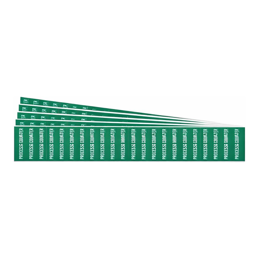 Brady PROCESS COOLING WATER Pipe Marker