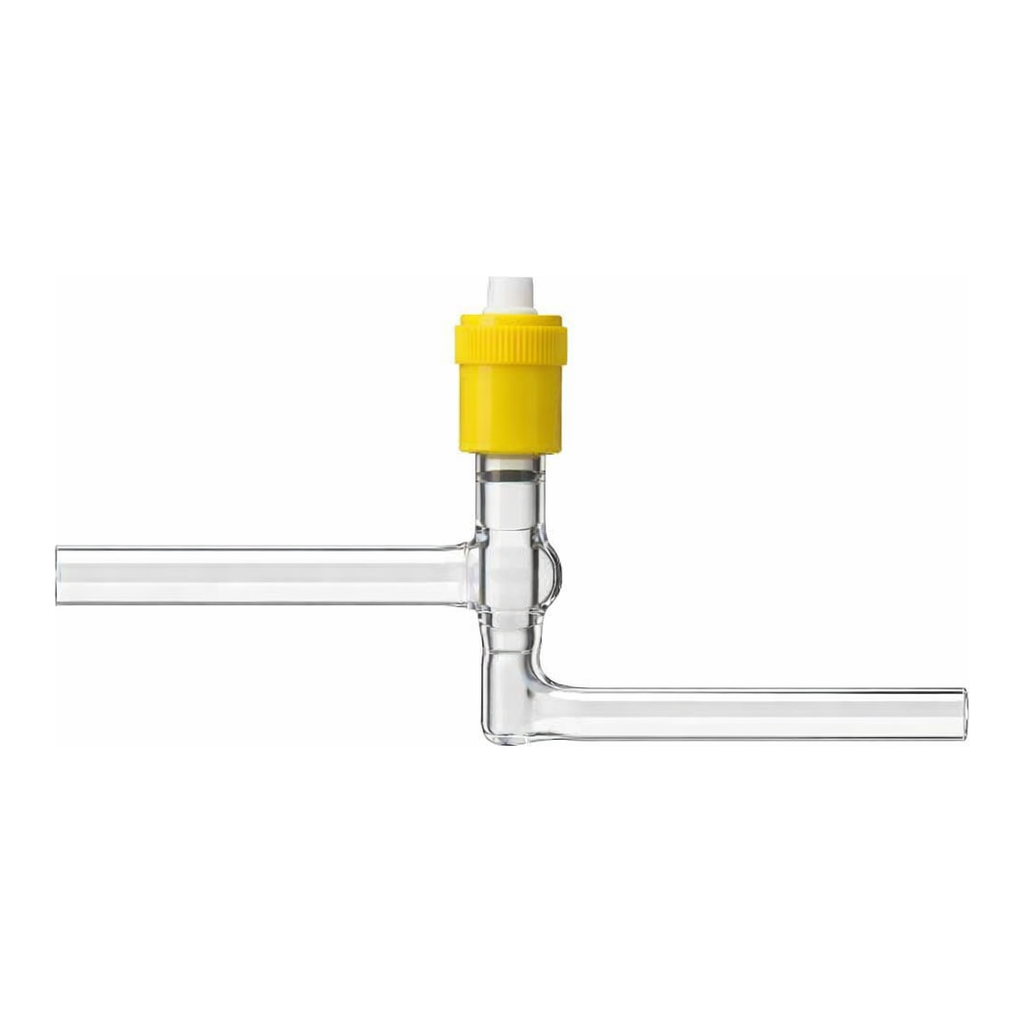 Merck J. Young high-vacuum PTFE valve, straight through