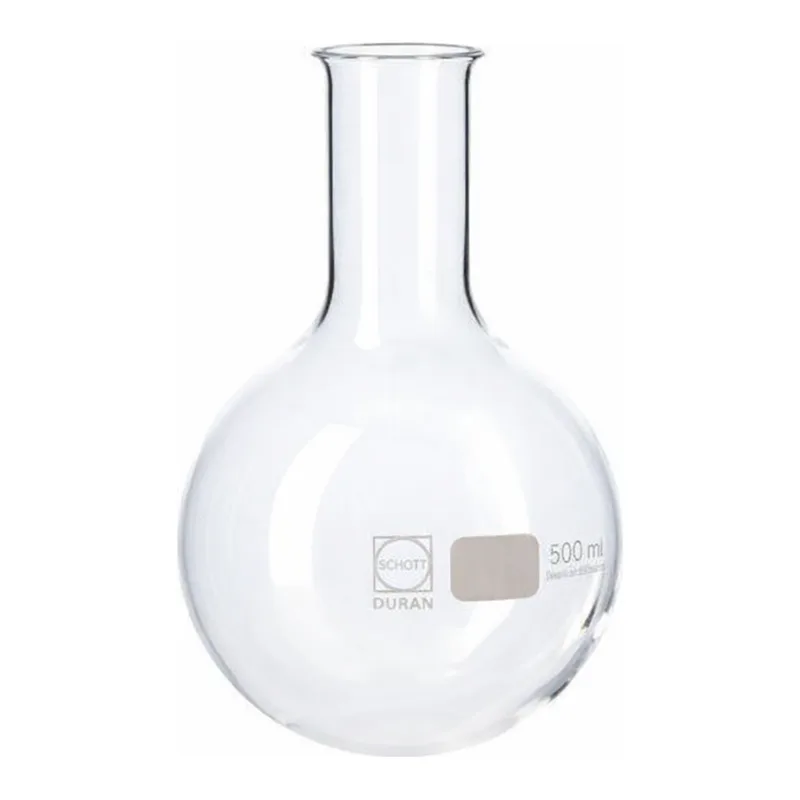 AS ONE Flask Glass Round Bottom, 둥근 플라스크(환저)