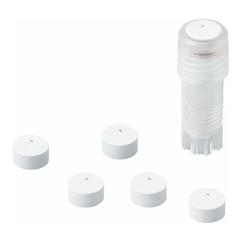 AS ONE Cryo Vial Cap Insert White