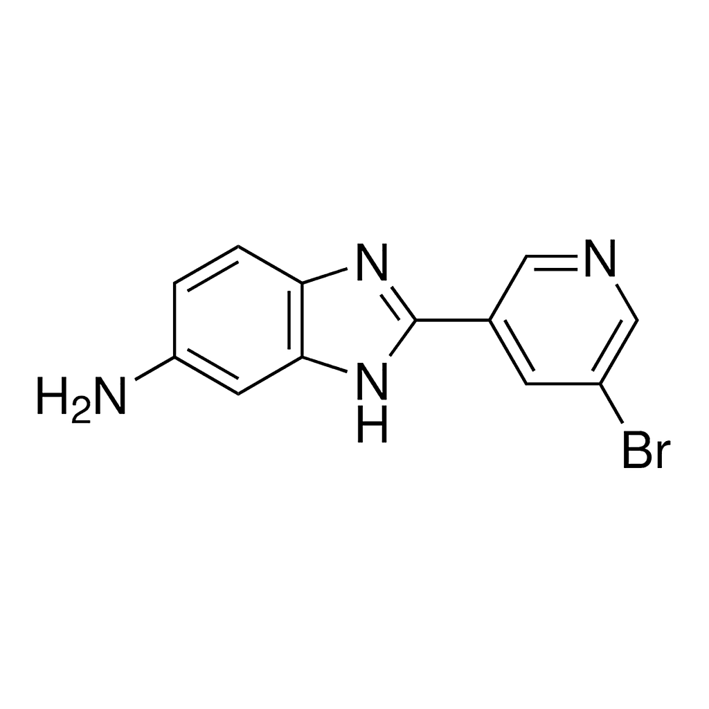 Merck 2-(5-Bromopyridin-3-yl)-1H-1,3-benzodiazol-6-amine