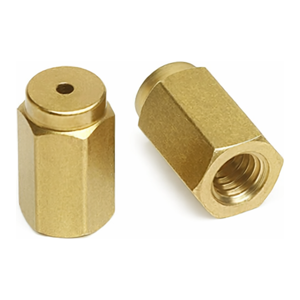 Agilent Column nut brass 2pk TMO