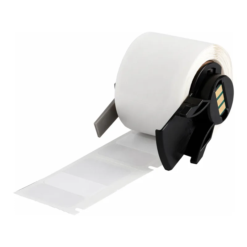Brady Self-Laminating Vinyl Wrap Around Wire and Cable Labels, Rotating, for M6 M7 Printers