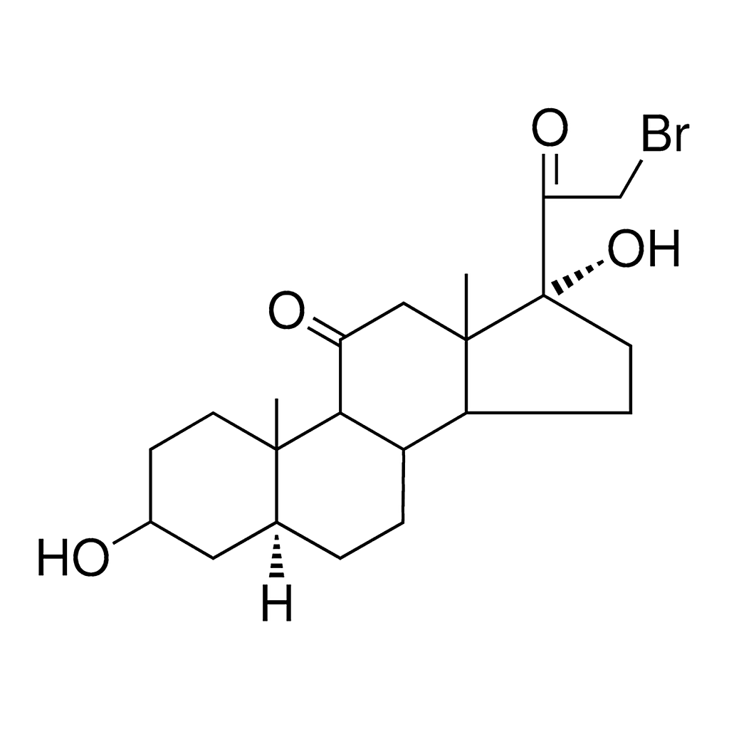 Merck 21-BROMO-3BETA,17ALPHA-DIHYDROX