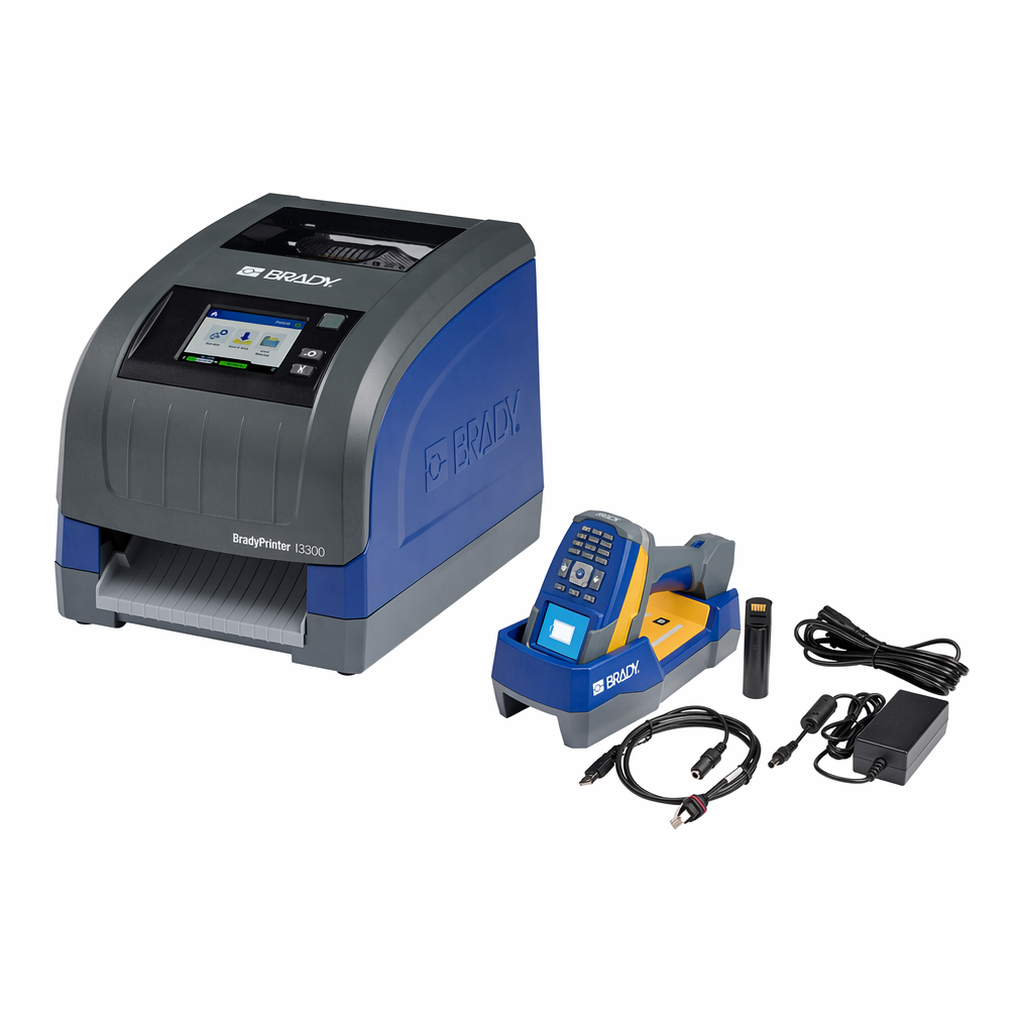 Brady BradyPrinter i3300 with V4500 Barcode Scanner and Safety & Facility ID Software
