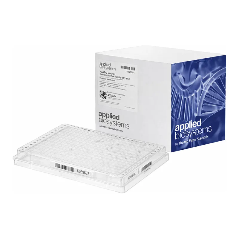 Thermo Fisher Scientific MicroAmp EnduraPlate Optical 384-Well Clear GPLE Reaction Plates with Barcode