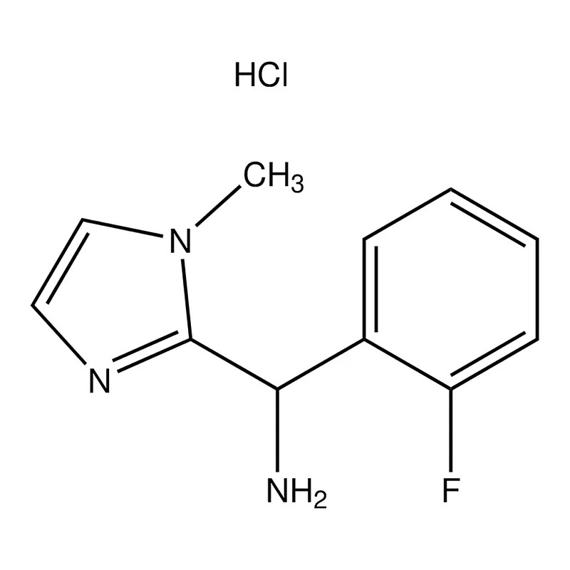 Merck (2-Fluorophenyl)(1-methyl-1H-imidazol-2-yl)methanamine hydrochloride