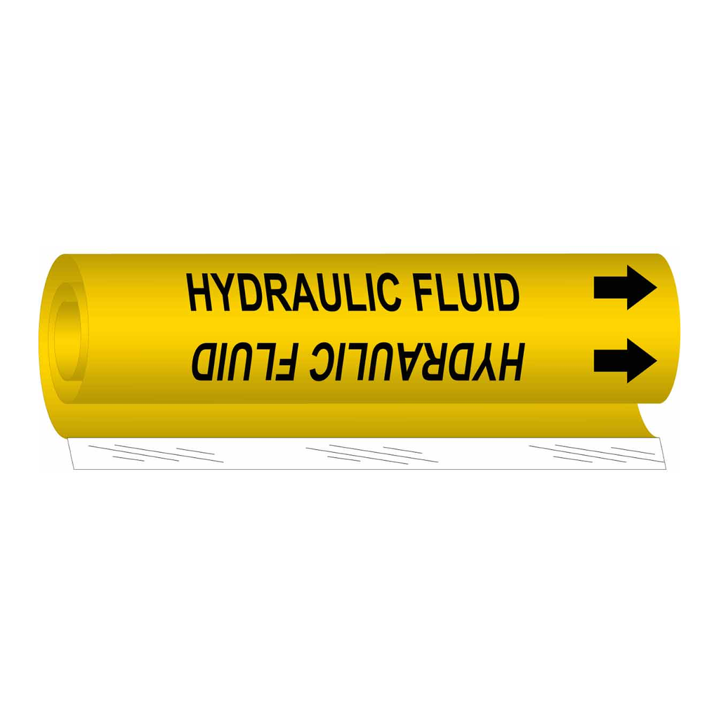Brady HYDRAULIC FLUID High Performance Pipe Marker