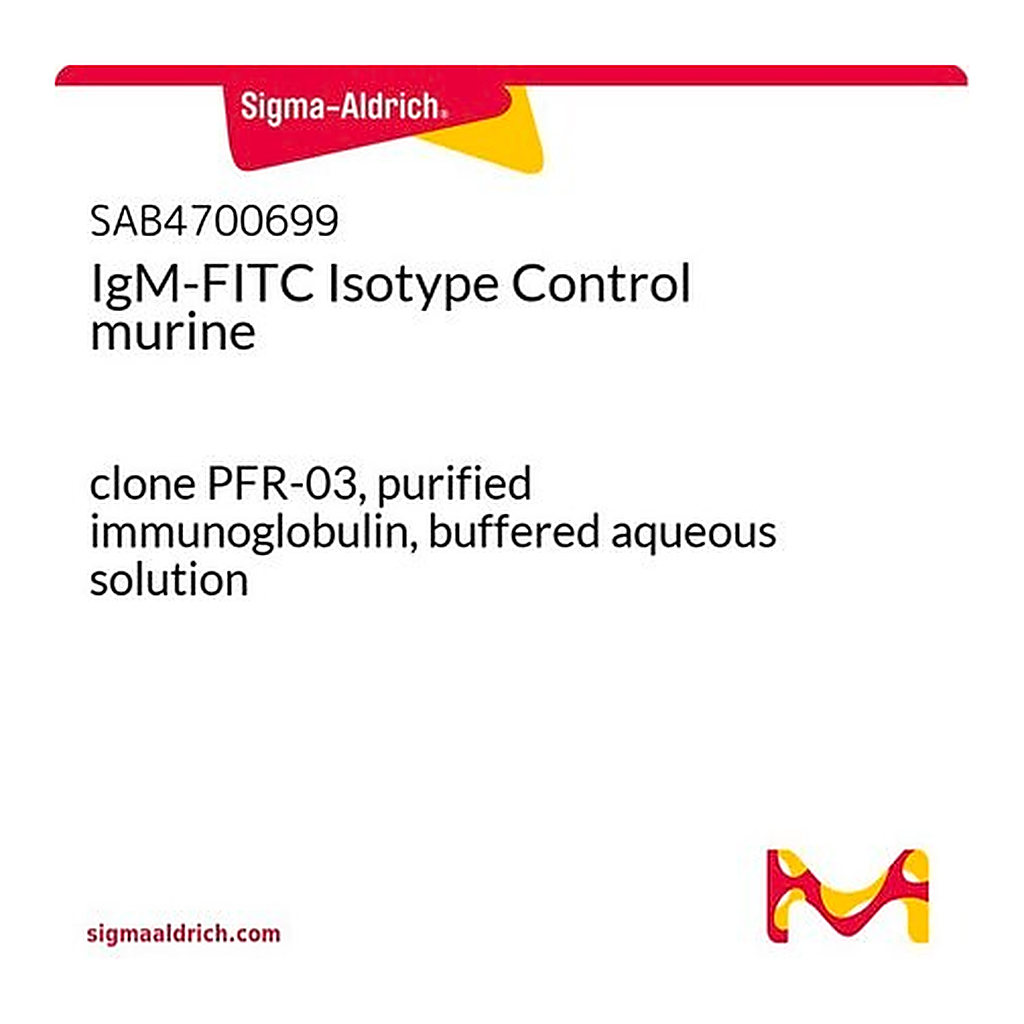 Merck IgM-FITC Isotype Control murine