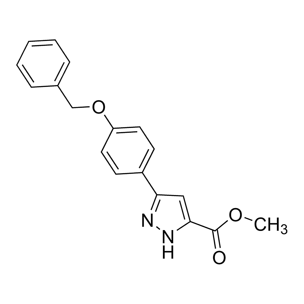 Merck Methyl 3-(4-(benzyloxy)phenyl)-1H-pyrazole-5-carboxylate