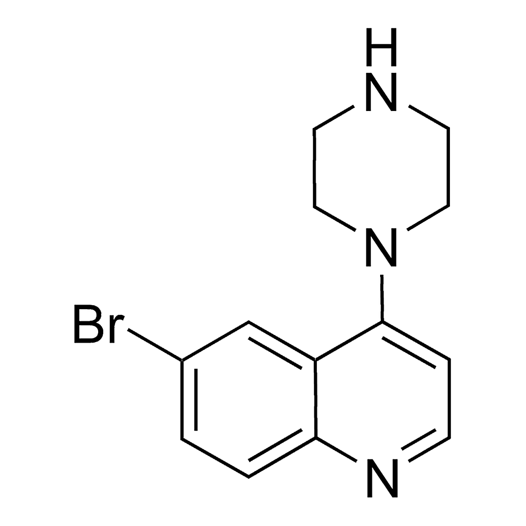 Merck 6-Bromo-4-(piperazin-1-yl)quinoline
