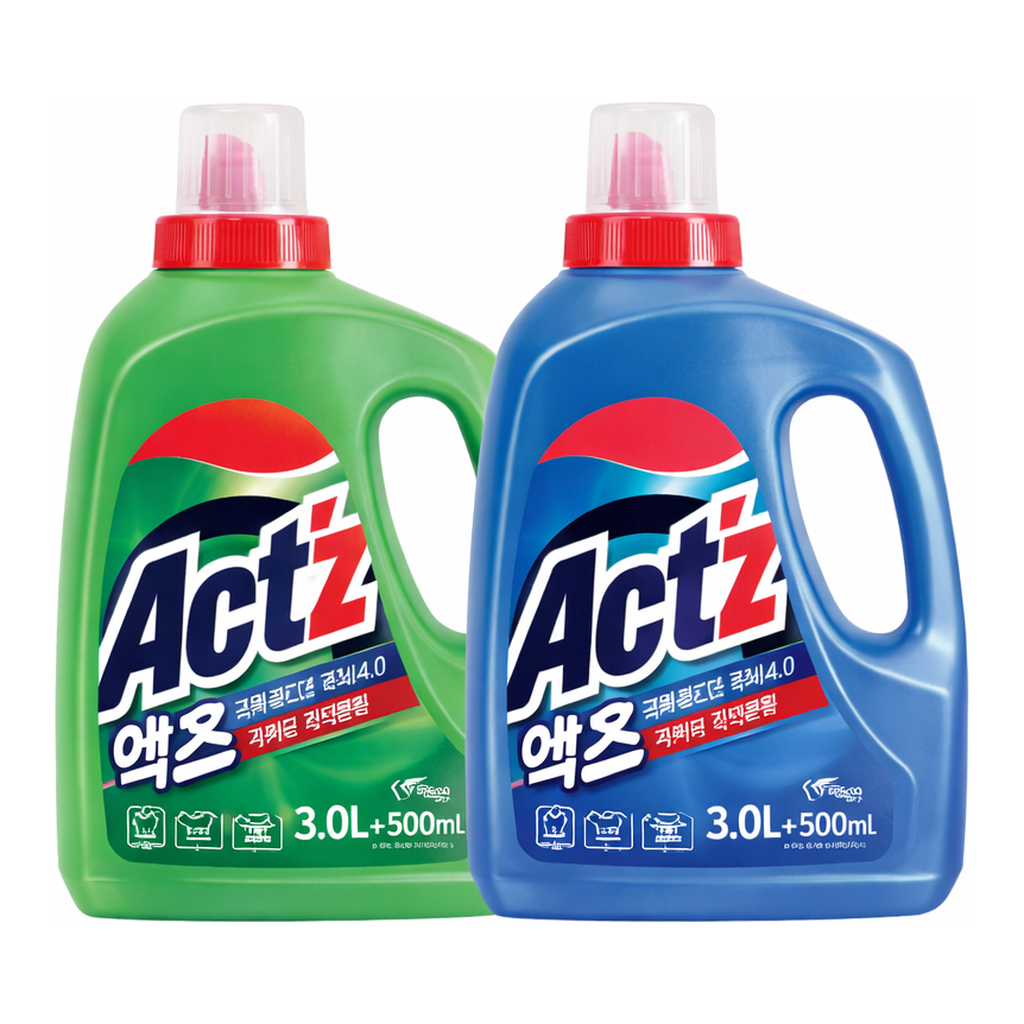 Daihan Science Pigeon Act’z Liquid Detergent, General- & Antibac-type 3LitIdeal for Cotton·Pol