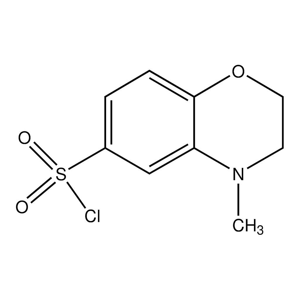 Merck 4-Methyl-3,4-dihydro-2H-benzo[b][1,4]oxazine-6-sulfonyl chloride