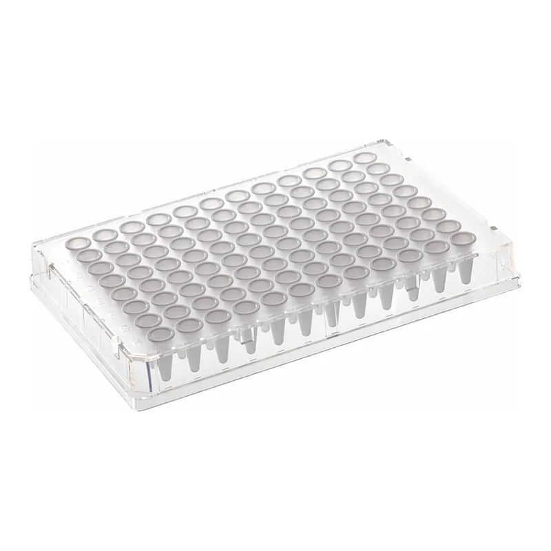 Thermo Fisher Scientific Armadillo PCR Plate, 96-well, green, white wells, barcoded