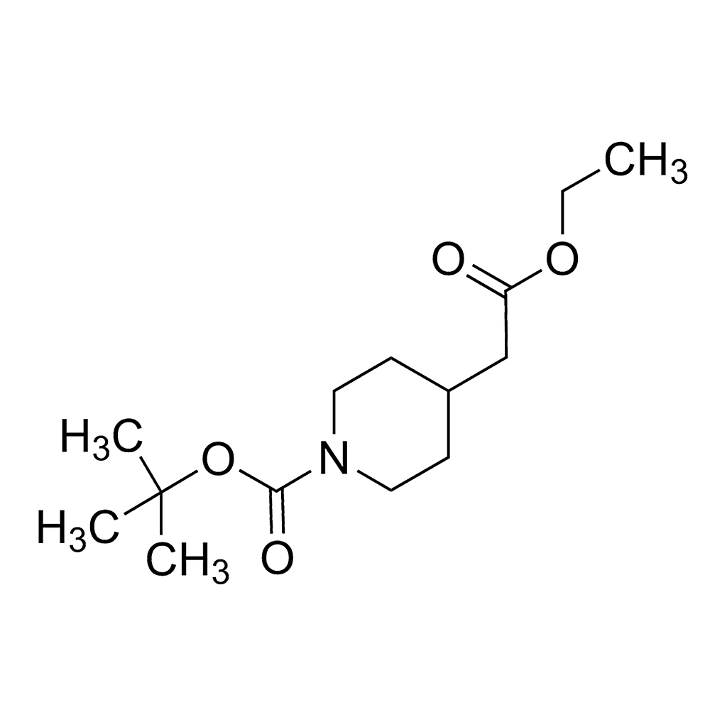 Merck tert-Butyl 4-(2-ethoxy-2-oxoethyl)piperidine-1-carboxylate