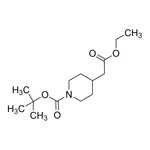 Merck tert-Butyl 4-(2-ethoxy-2-oxoethyl)piperidine-1-carboxylate