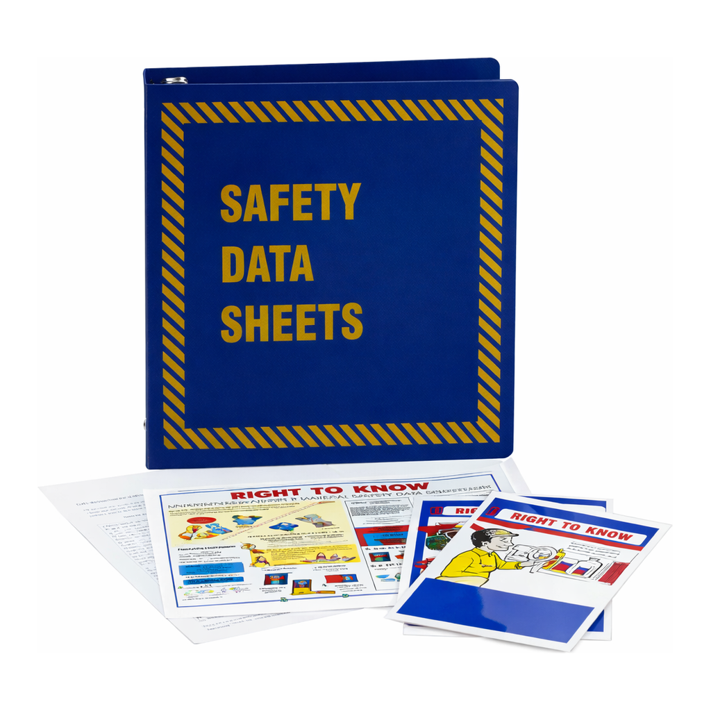 Brady MSDS 1.5" Blue Binder