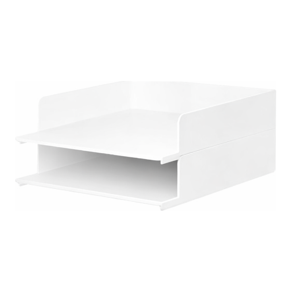 OFFICENEX [P]UP 시스템 트레이-2Pack 화이트(271359/265×340×125mm)