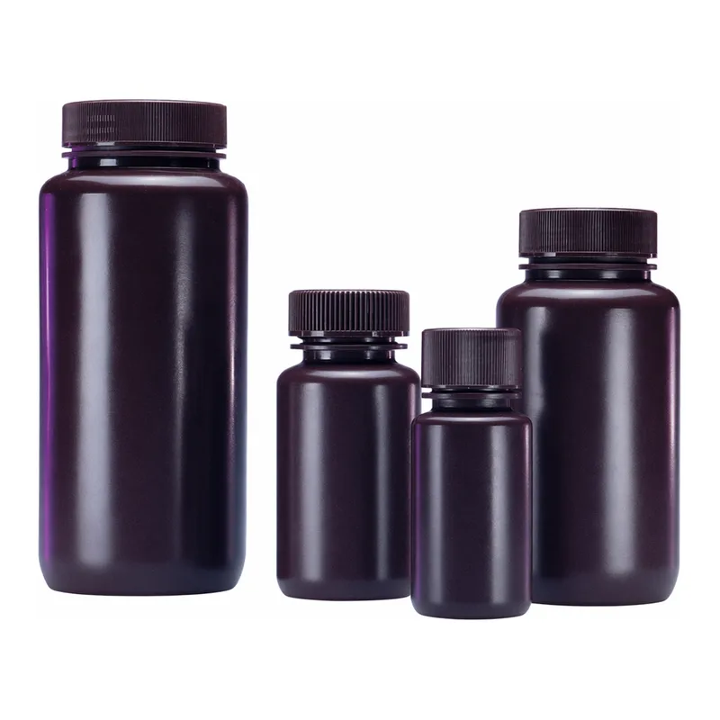 Thermo Fisher Scientific Wheaton Leak-Resistant Wide-Mouth HDPE Bottles