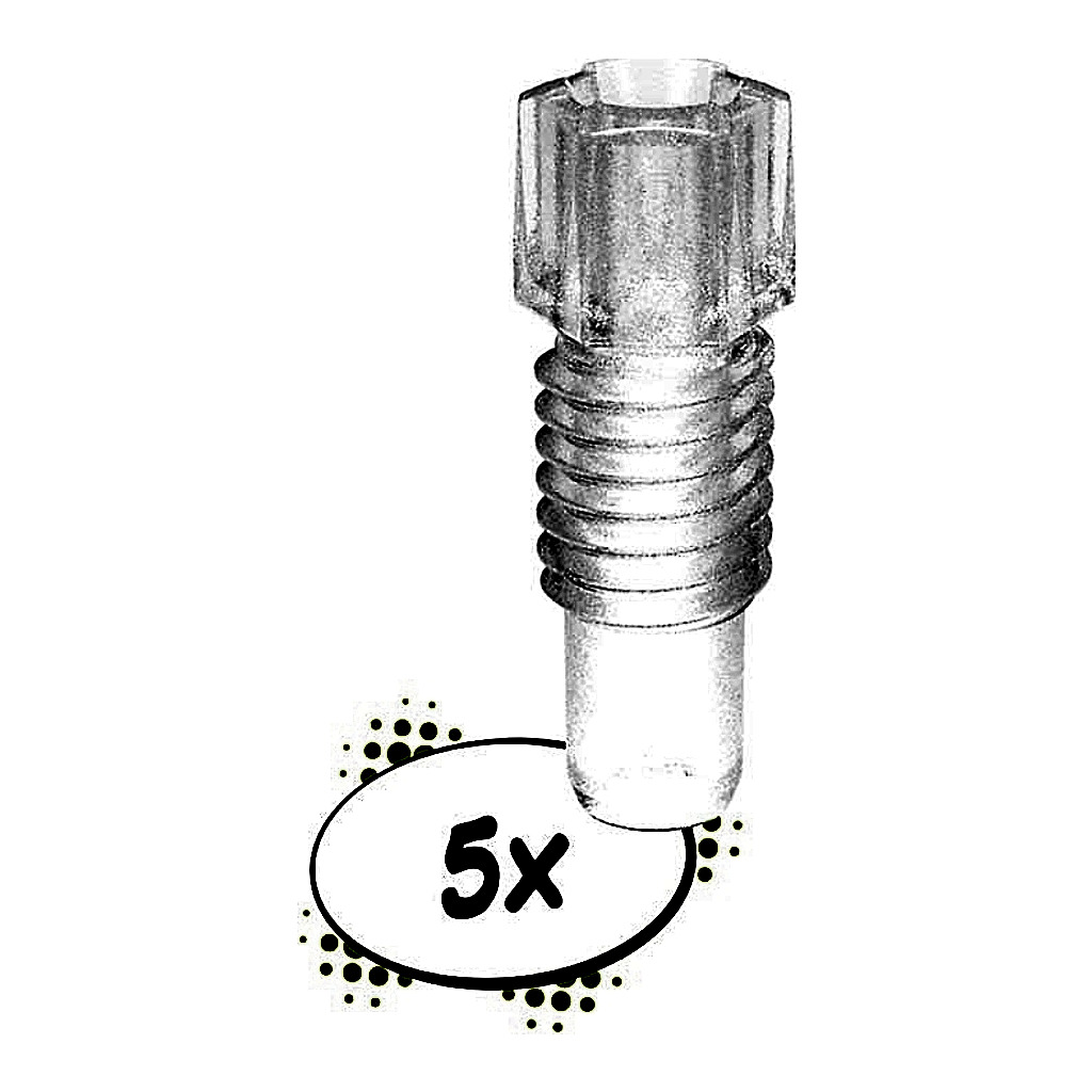 Fitting with ferrule, 3.2 mm OD