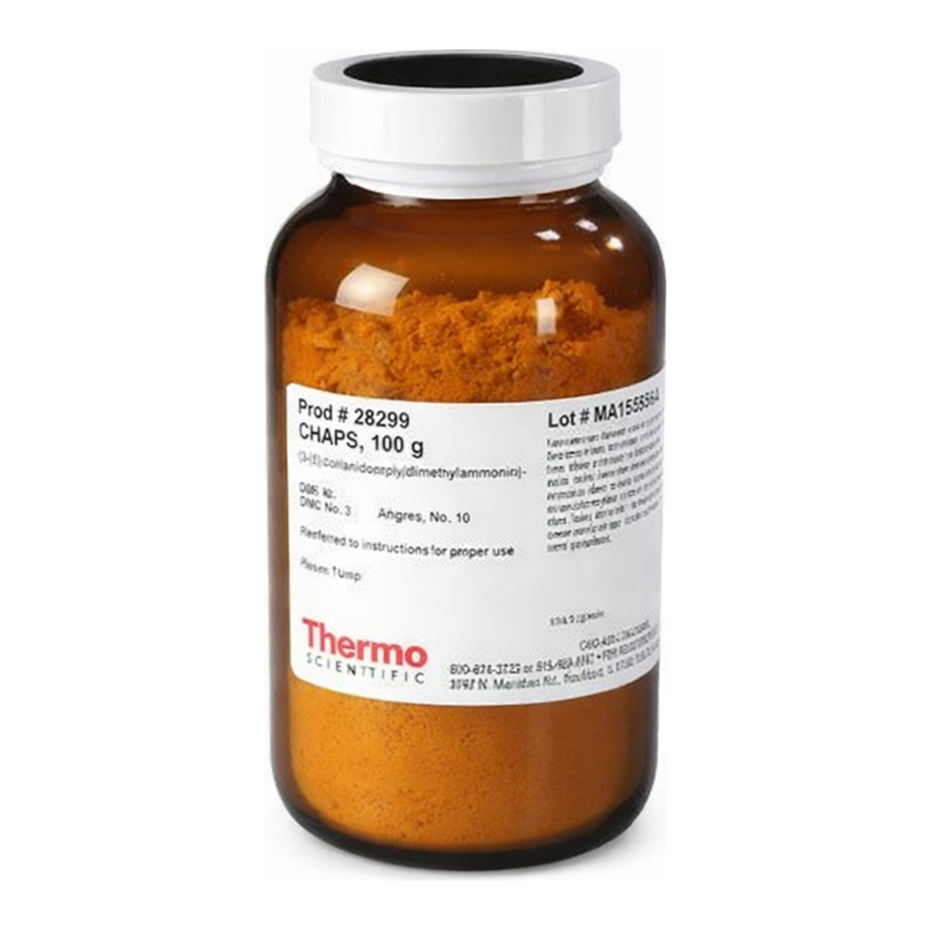 Thermo Fisher Scientific CHAPS Detergent (3-((3-cholamidopropyl) dimethylammonio)-1-propanesulfonate), 100 g