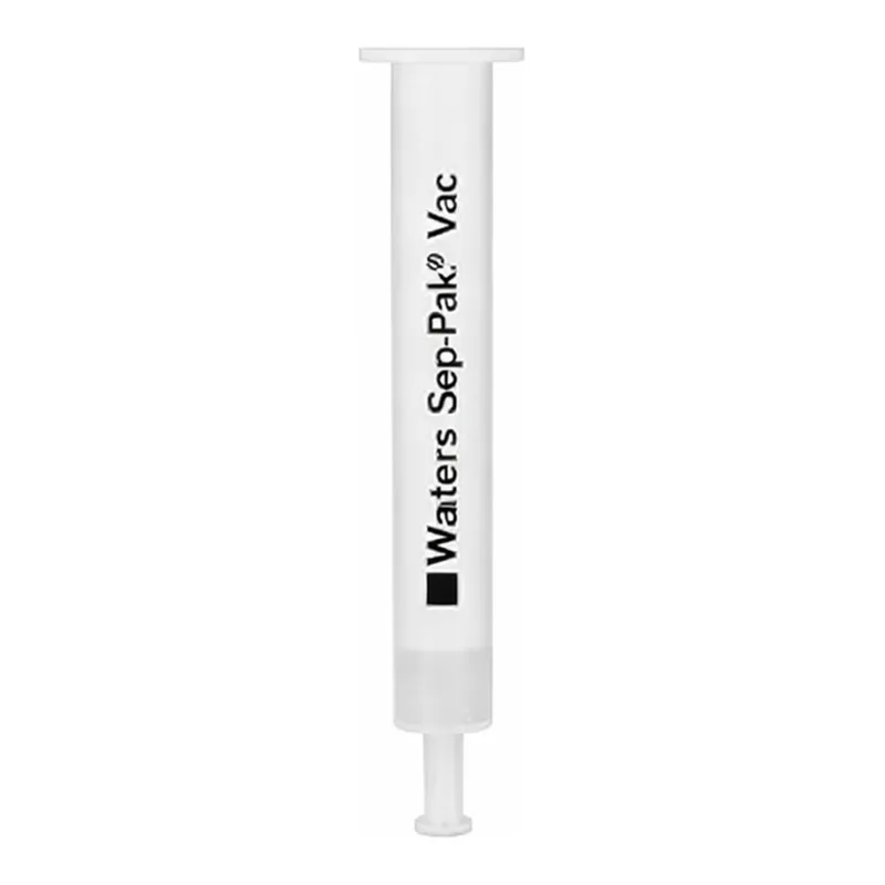 Waters Certified Sep-Pak Silica 3 cc Vac Cartridge, 200 mg Sorbent per Cartridge, 55-105 µm, 50/pk