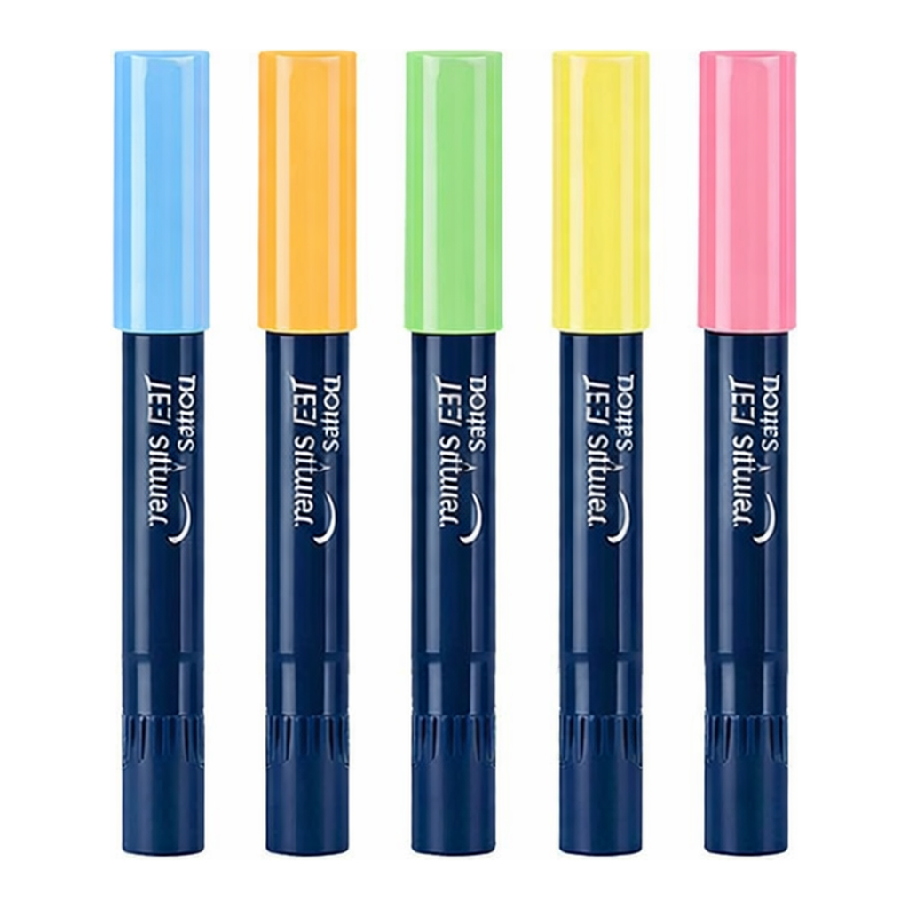 OFFICENEX 동아 제트스틱2타원제트형광펜 (청색/4.0mm)