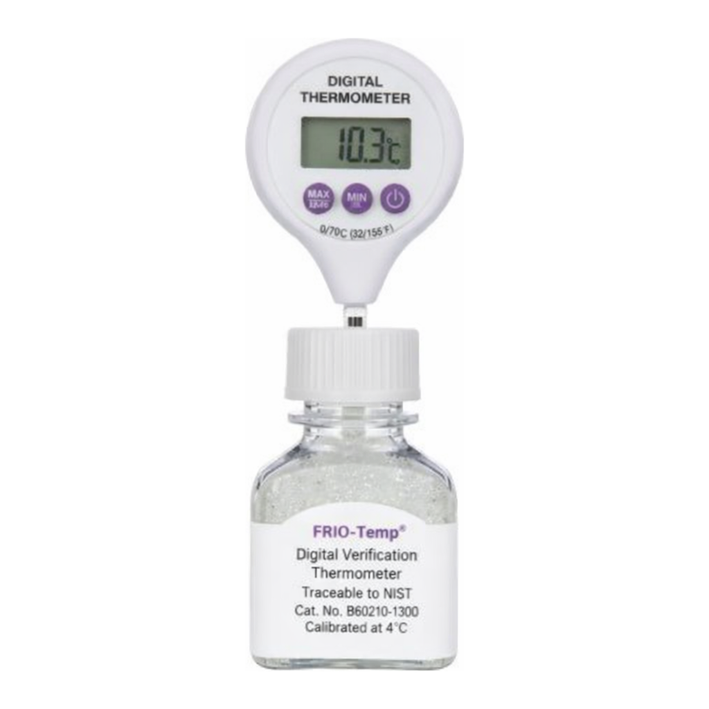 Merck SP Bel-Art(R) H-B Frio-Temp(R) Calibrated Electronic Verification Lollipop Stem Thermometer