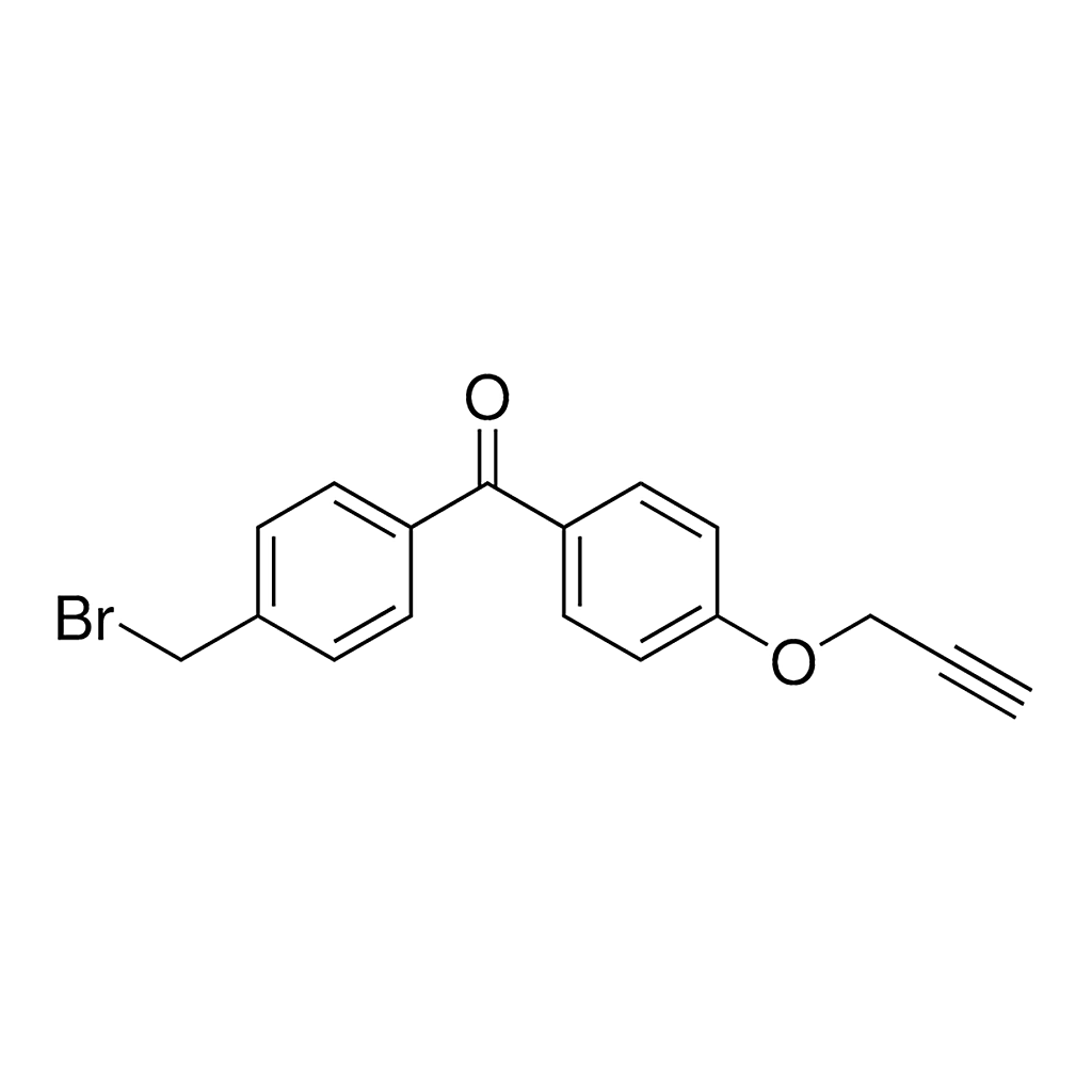 Merck (4-(Bromomethyl)phenyl)(4-(prop-2-yn-1-yloxy)phenyl)methanone