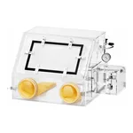 AS ONE Gas Replacement Type Acrylic Glove Box 890 x 485 x 450mm