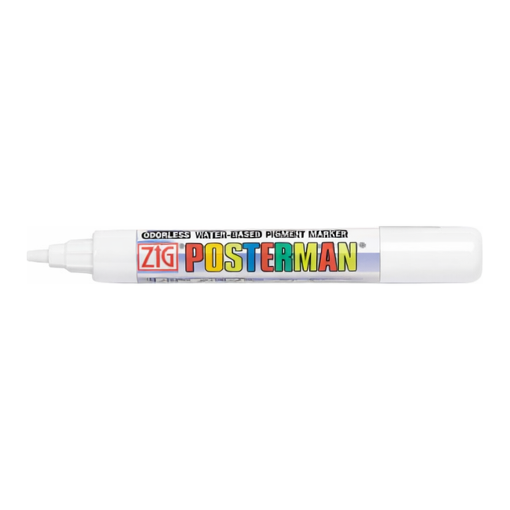 OFFICENEX 지그 포스터맨 수성 마카(2mm/화이트)