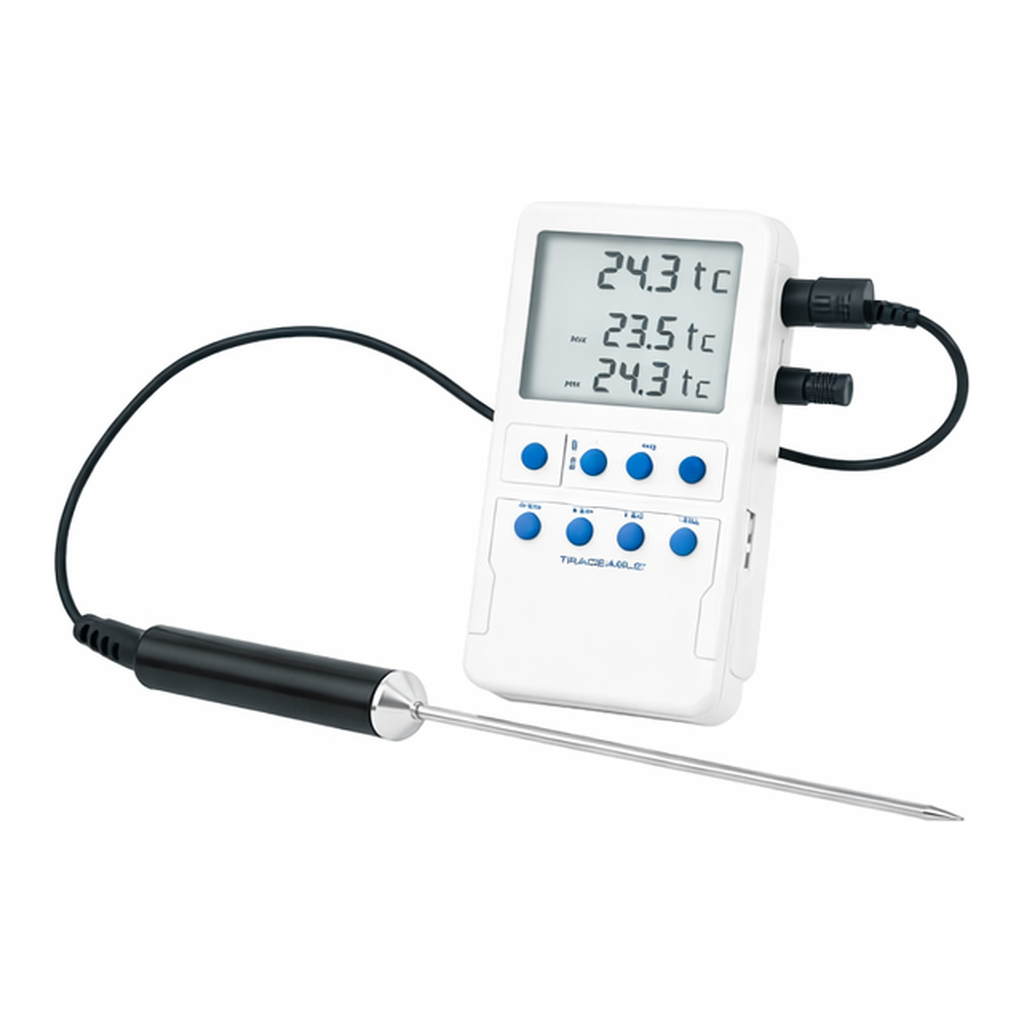 Thermo Fisher Scientific Traceable Platinum High-Accuracy Refrigerator/Freezer Thermometer with Probe