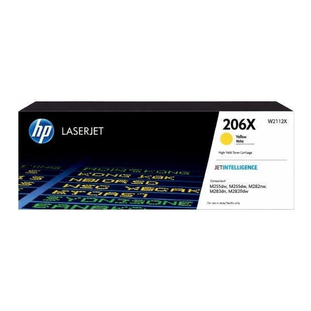 OFFICENEX [P]HP 토너(W2112X/No.206X/노랑/2,450매)
