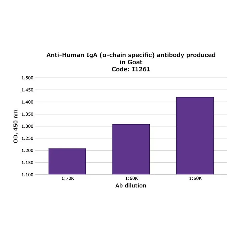 Merck Anti-Human IgA (alpha-chain specific) antibody produced in goat