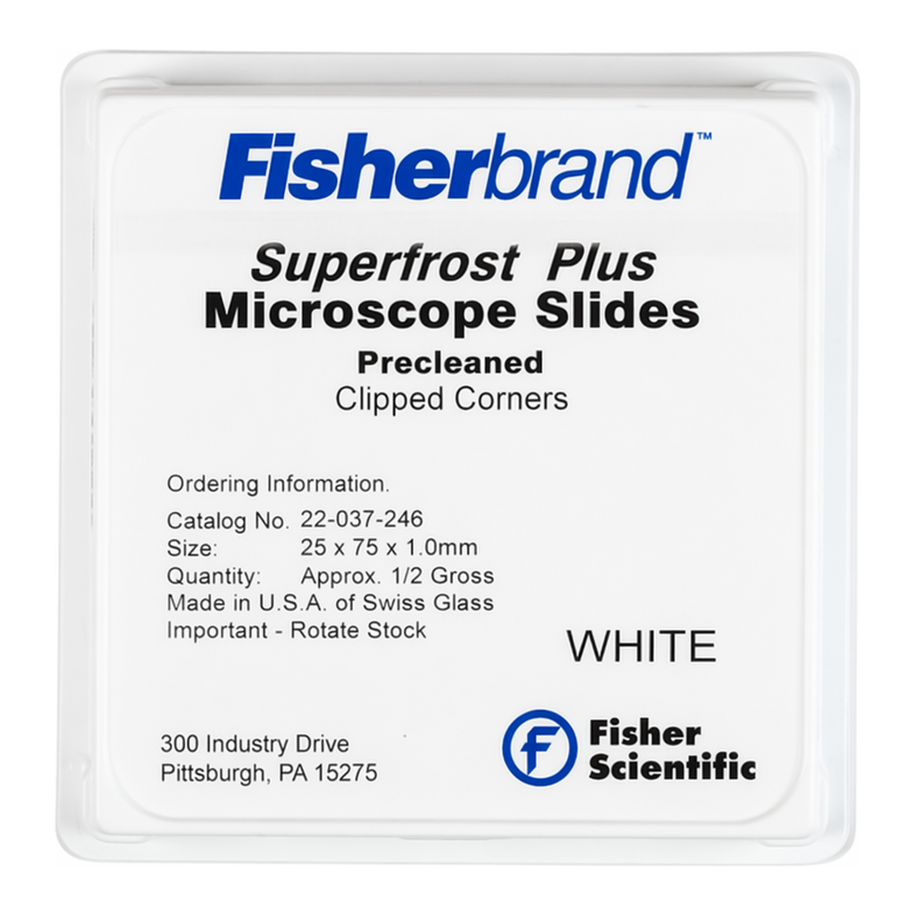 Thermo Fisher Scientific Superfrost Plus Microscope Slides, Adhesion